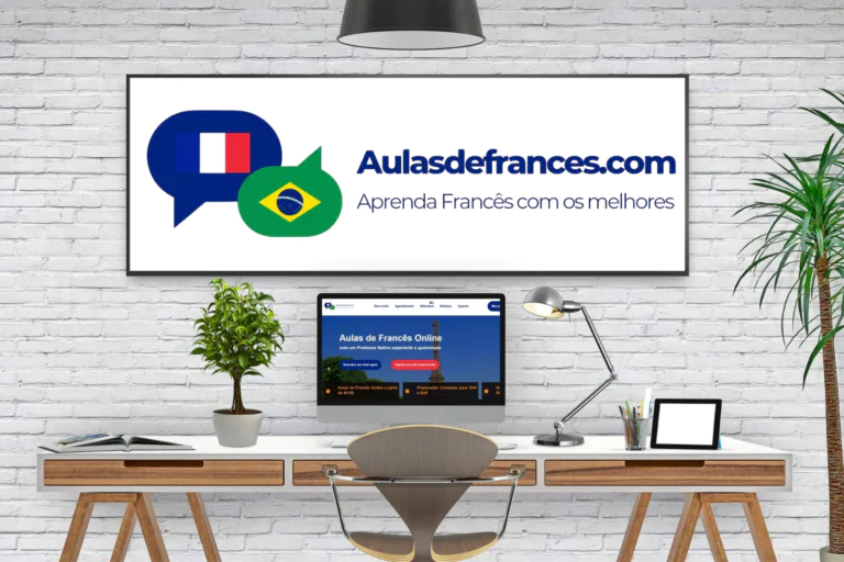 Como escolher a melhor plataforma para aulas de francês online com Aulasdefrances.com, professor nativo, recursos interativos.